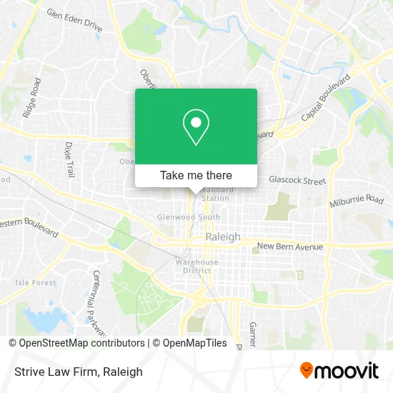Strive Law Firm map