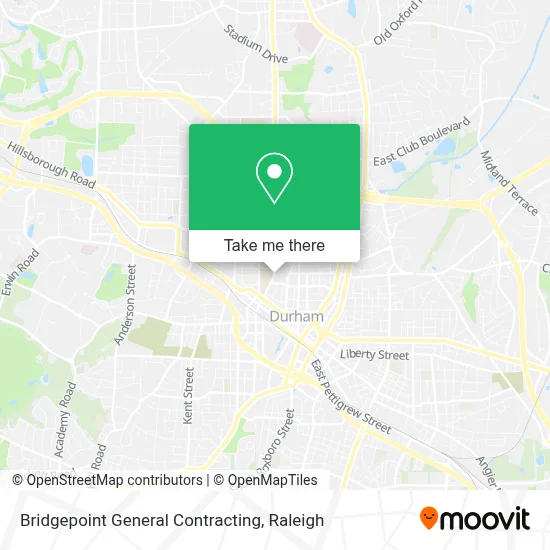 Bridgepoint General Contracting map