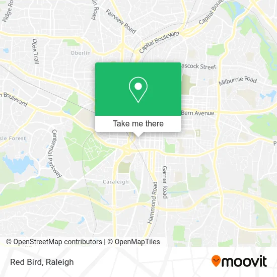 Red Bird map