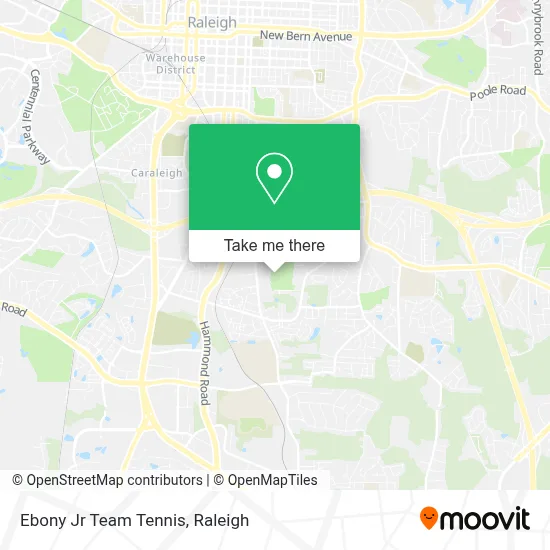 Ebony Jr Team Tennis map