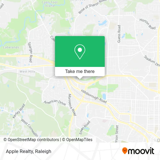 Apple Realty map
