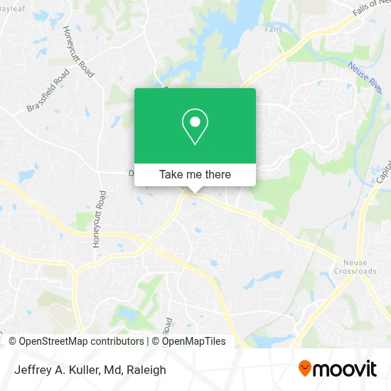 Jeffrey A. Kuller, Md map