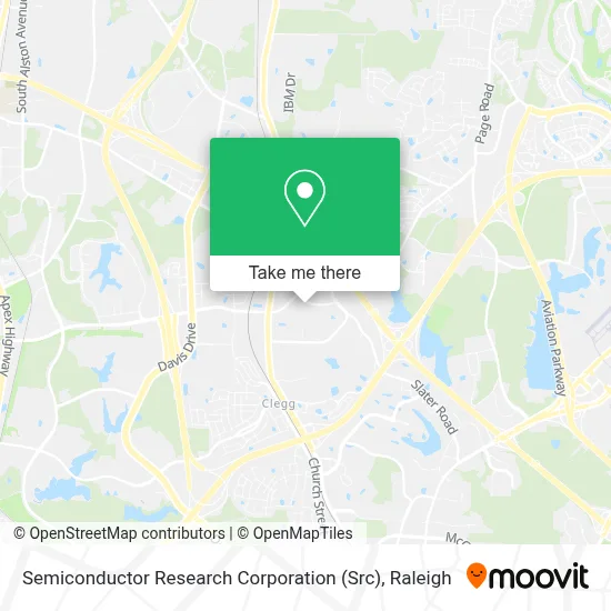 Semiconductor Research Corporation (Src) map