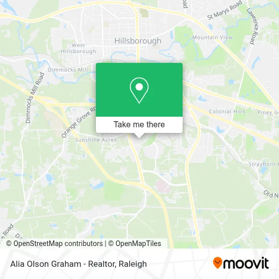 Alia Olson Graham - Realtor map