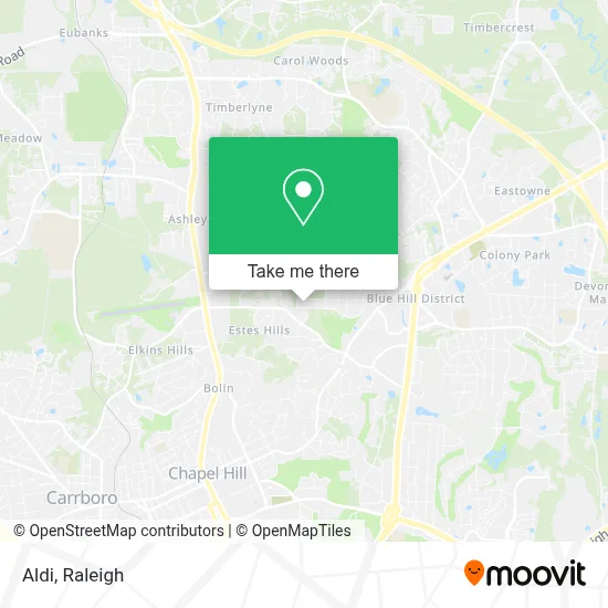 Aldi map