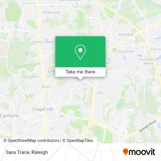 Sara Trace map