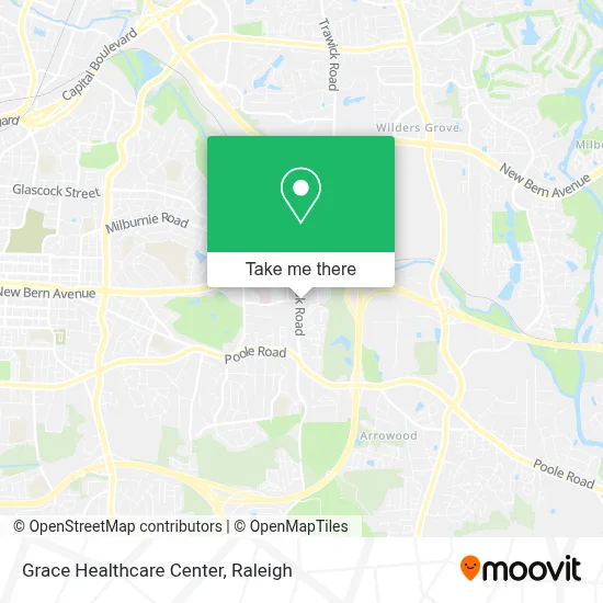 Grace Healthcare Center map
