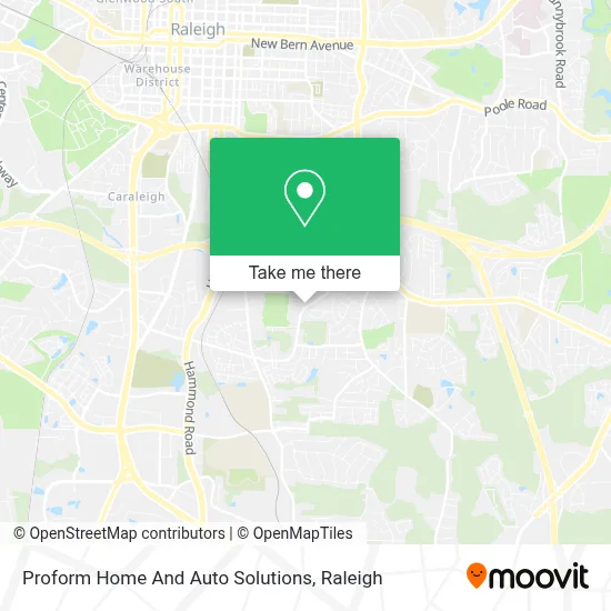 Proform Home And Auto Solutions map