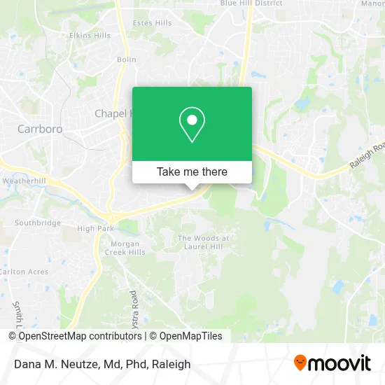 Dana M. Neutze, Md, Phd map