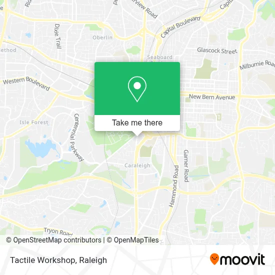 Tactile Workshop map