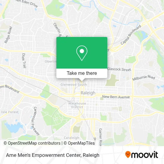Ame Men's Empowerment Center map