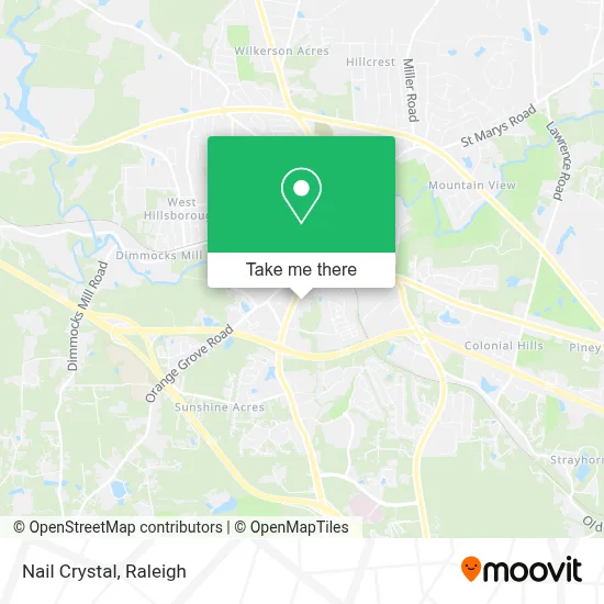 Nail Crystal map