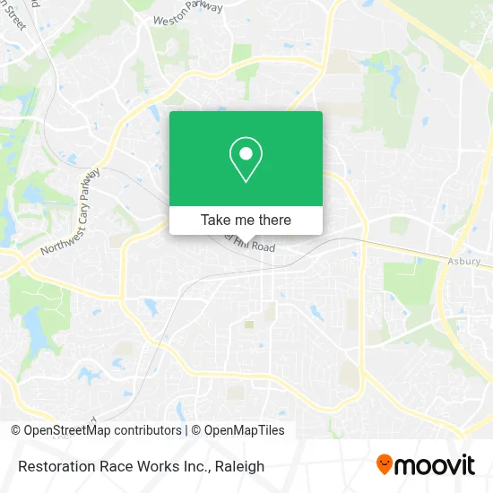 Restoration Race Works Inc. map