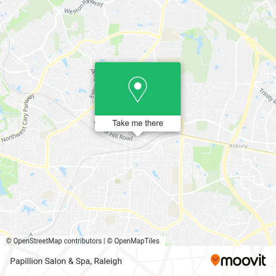 Papillion Salon & Spa map