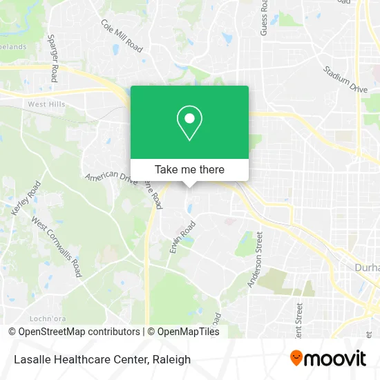 Lasalle Healthcare Center map