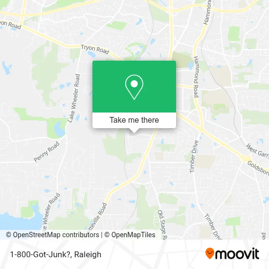 1-800-Got-Junk? map