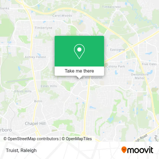 Truist map
