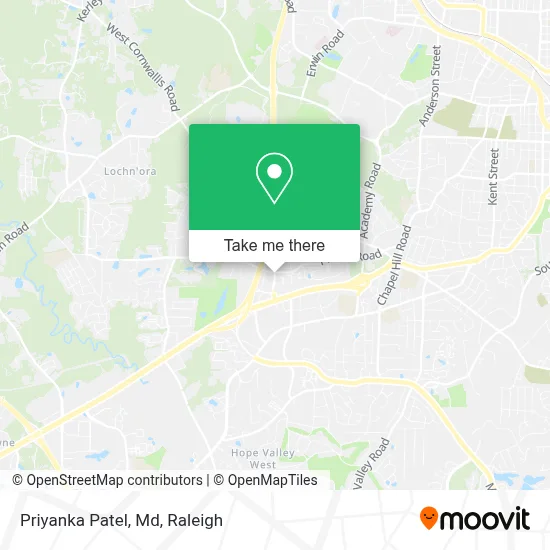 Priyanka Patel, Md map