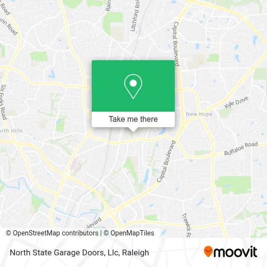 North State Garage Doors, Llc map
