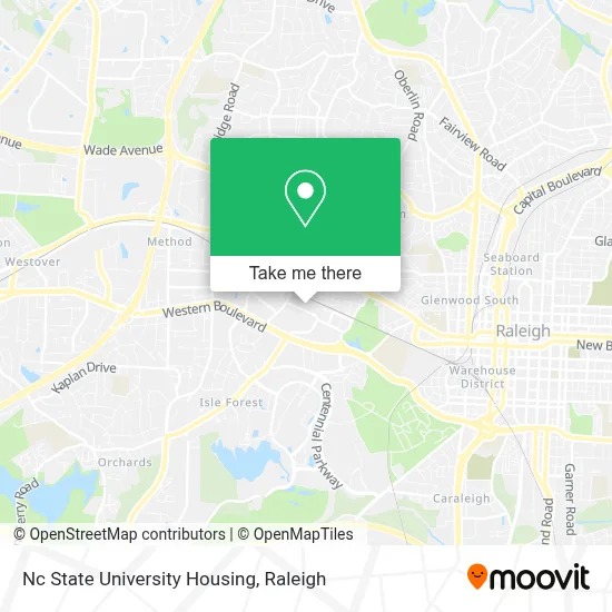 Nc State University Housing map