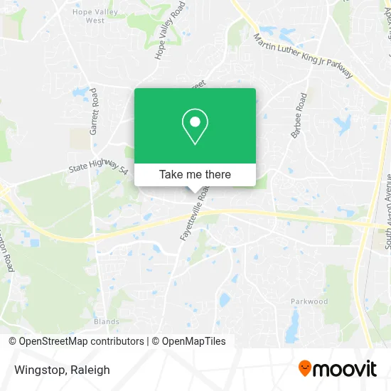 Wingstop map