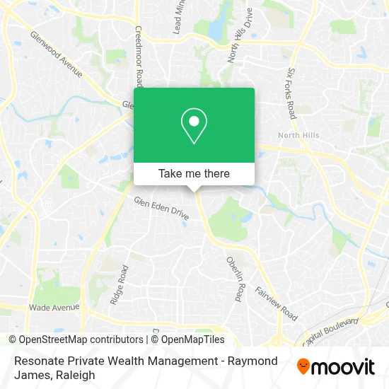 Resonate Private Wealth Management - Raymond James map