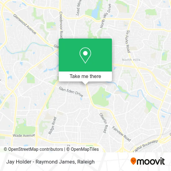 Jay Holder - Raymond James map