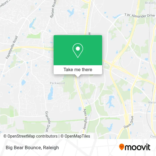 Big Bear Bounce map
