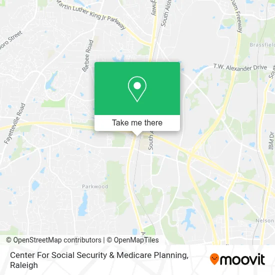 Center For Social Security & Medicare Planning map