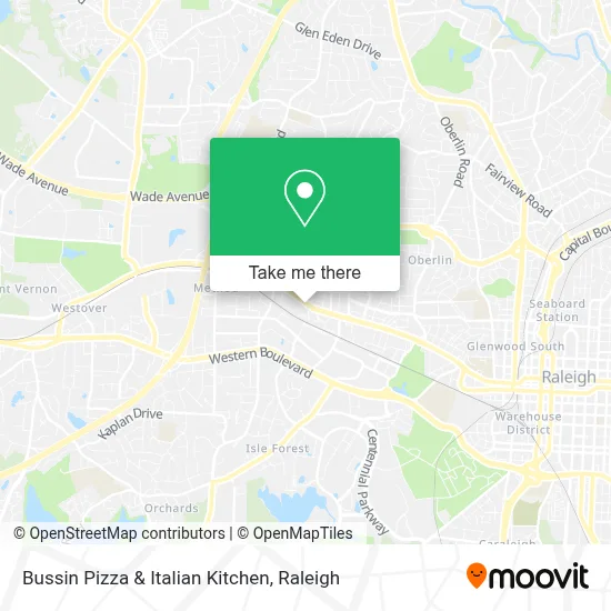 Bussin Pizza & Italian Kitchen map