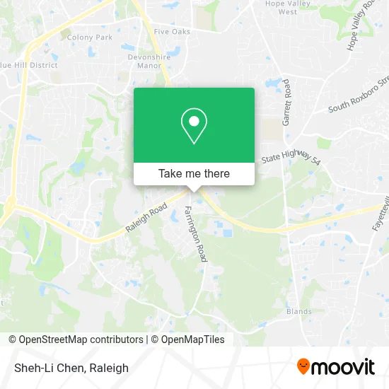 Sheh-Li Chen map