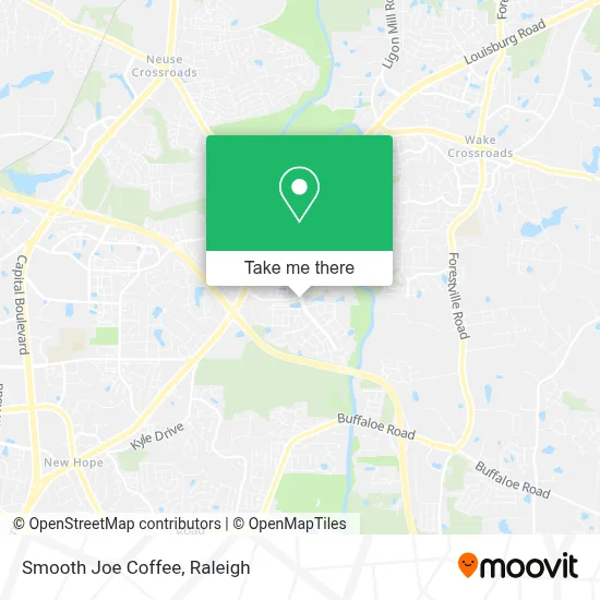 Smooth Joe Coffee map