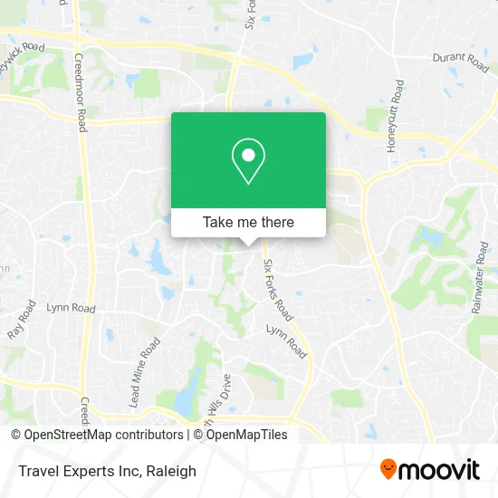 Travel Experts Inc map