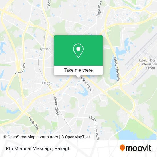 Rtp Medical Massage map