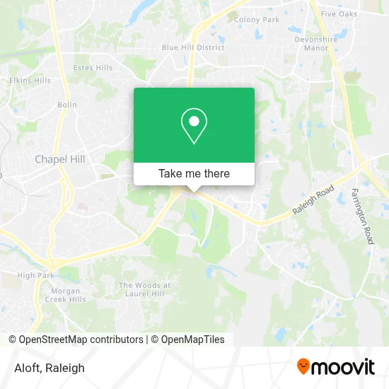 Aloft map