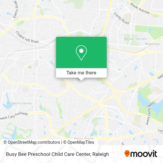 Busy Bee Preschool Child Care Center map