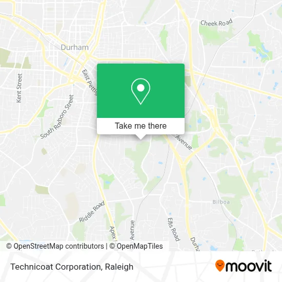 Technicoat Corporation map