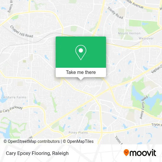 Cary Epoxy Flooring map