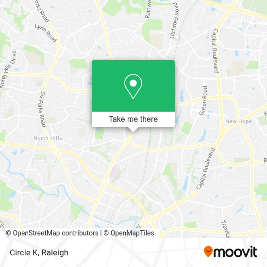 Circle K map