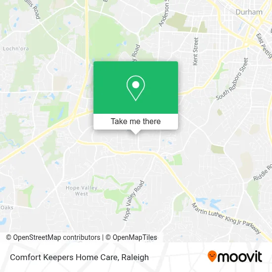 Comfort Keepers Home Care map