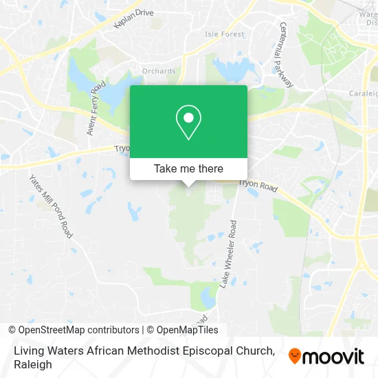 Living Waters African Methodist Episcopal Church map