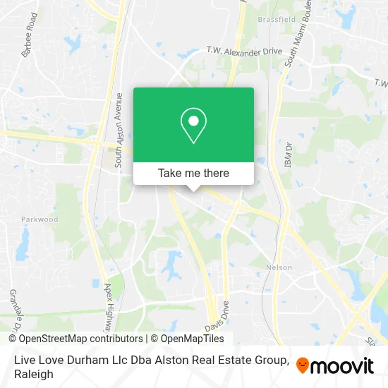 Live Love Durham Llc Dba Alston Real Estate Group map