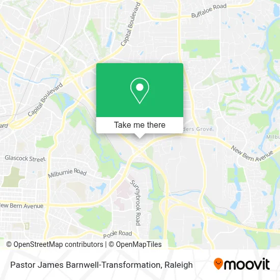 Pastor James Barnwell-Transformation map