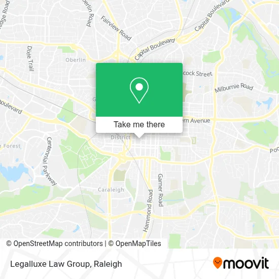Legalluxe Law Group map