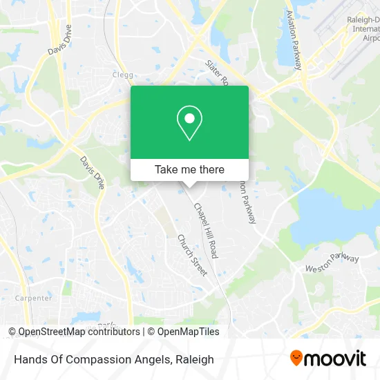 Hands Of Compassion Angels map