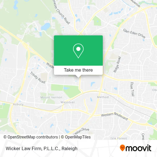 Wicker Law Firm, P.L.L.C. map