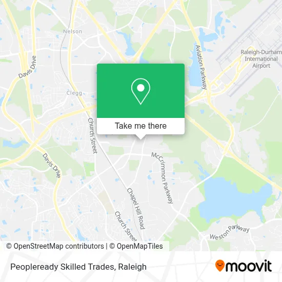 Peopleready Skilled Trades map