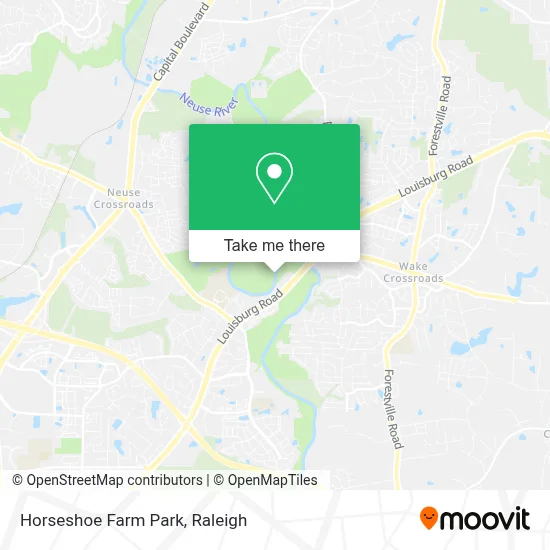 Horseshoe Farm Park map