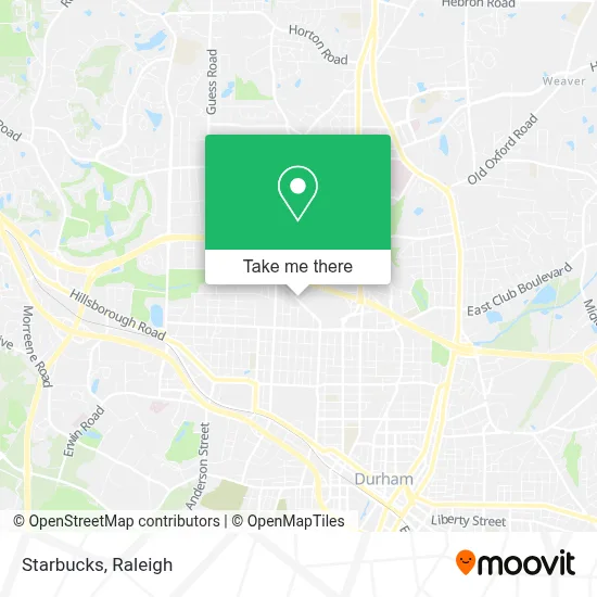 Starbucks map