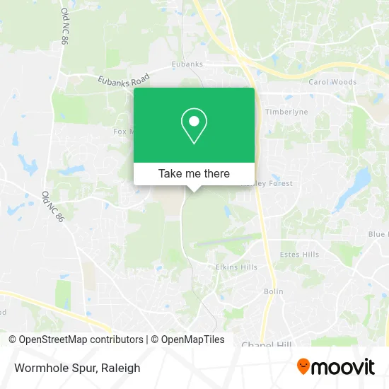 Wormhole Spur map
